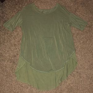 Army green tee